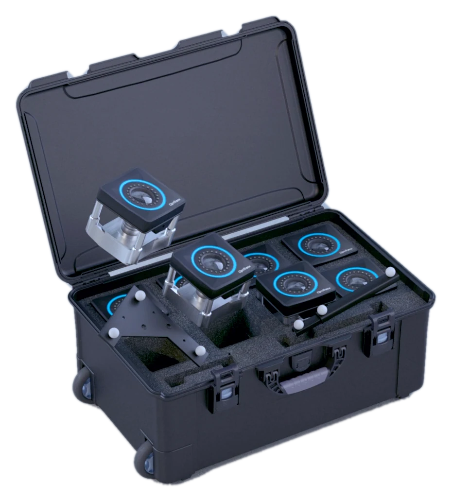 Valise de caméras OptiTrack du kit LIFE Mobile