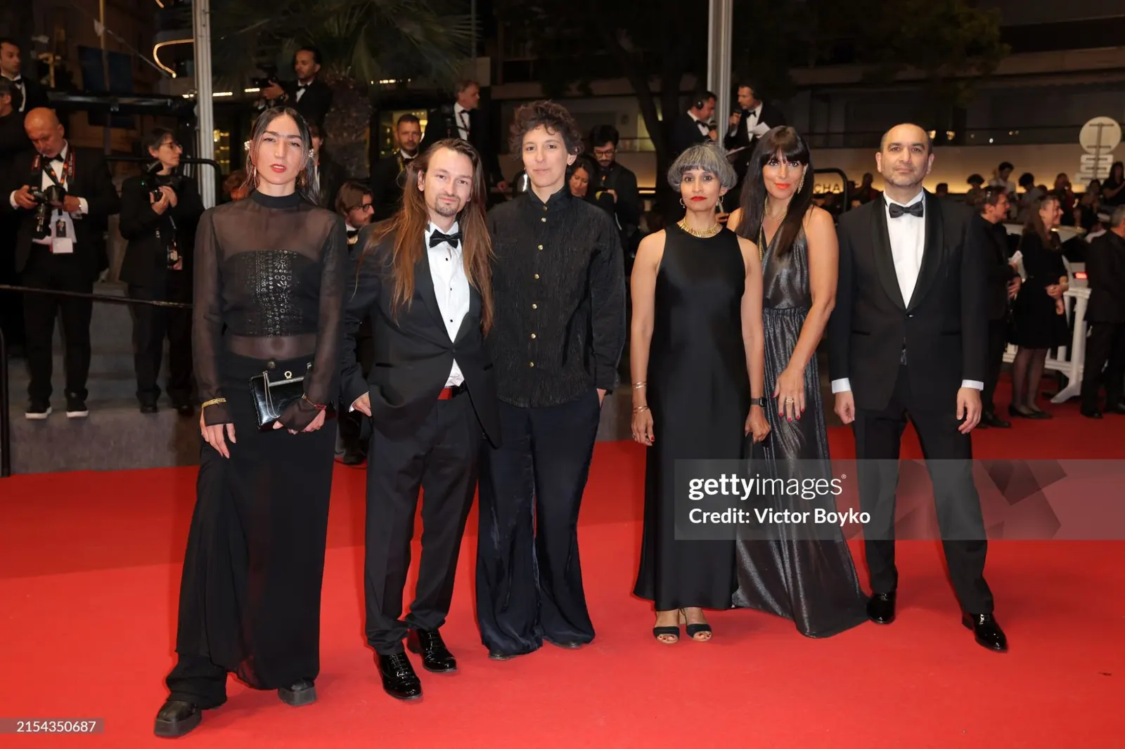 The Immersive Competition jury on the red carpet, Cannes